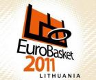Logo EuroBasket 2011 Litvanya. Avrupa Basketbol Şampiyonası 2011. Fiba Avrupa